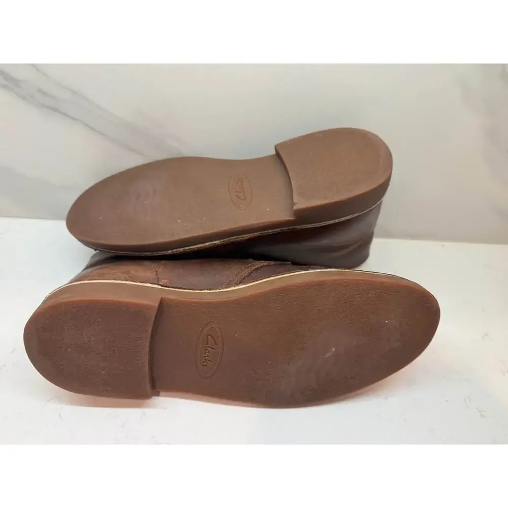 Clarks Originals Men’s Size 9 Brown Leather Desert Chukka Boots